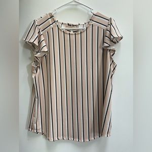 Adrianna Papell, size large, blouse, like new